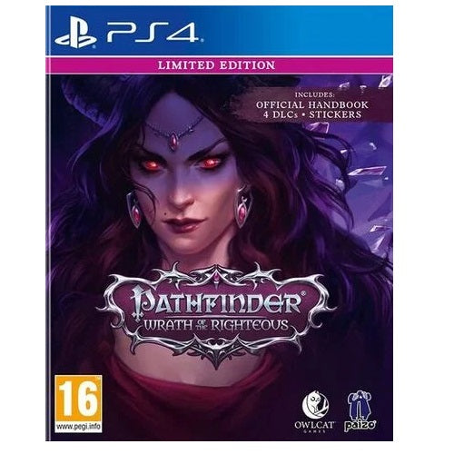 PS4 - Pathfinder Wrath Of The Righteous (16) Preowned