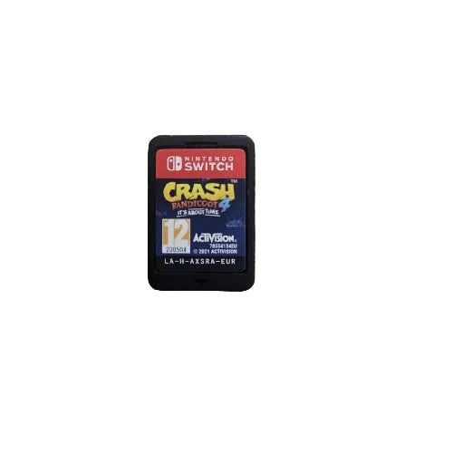 Switch - Crash Bandicoot 4: It's About Time (12) Unboxed Preowned