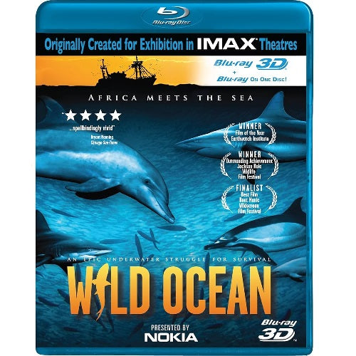 Blu-Ray - Wild Ocean 3D (U) Preowned