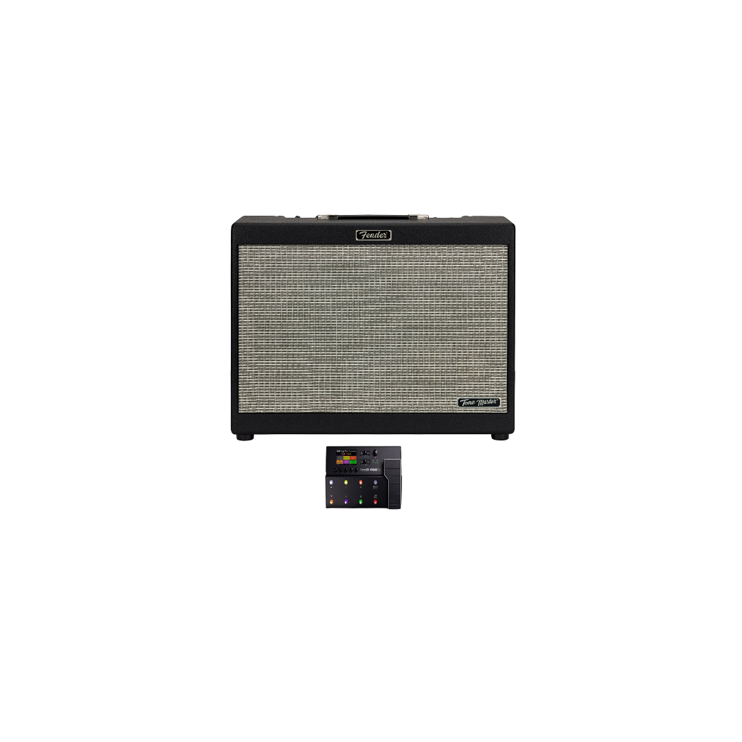 Line 6 POD Go Multi Effects Guitar Pedal With Fender Tone Master FR-12 Powered Speaker Set Grade B Preowned Collection Only