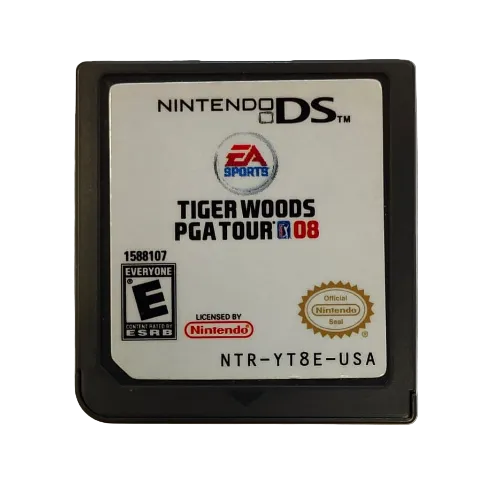 DS - Tiger Woods PGA Tour 2008 (3) Unboxed Preowned