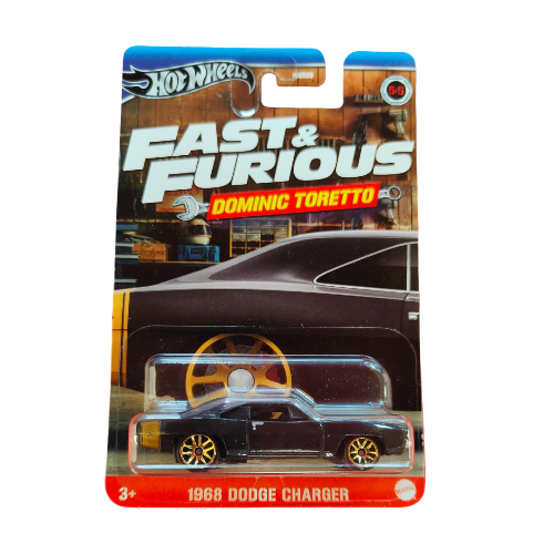 Hot Wheels - Fast & Furious Dominic Toretto 1968 Dodge Charger (3+) Preowned