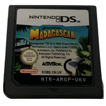 DS - Madagascar (3+) Unboxed Preowned
