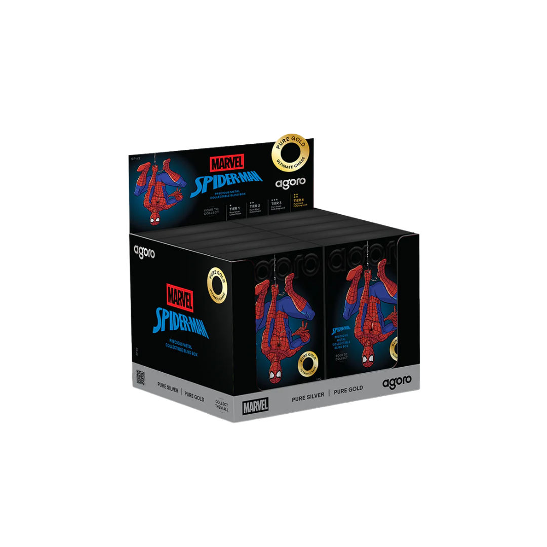 Spider-Man: Transforms Blind Box 1/2oz Silver Coin