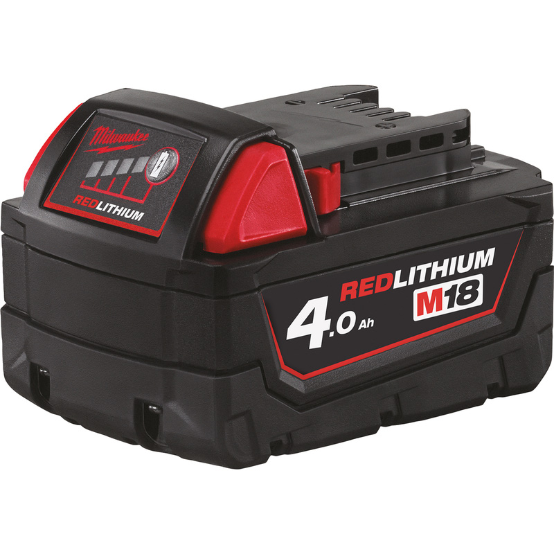 Milwaukee M18 B5-CR 4.0Ah Chemical Resistance Battery 1 x 4.0Ah Preowned