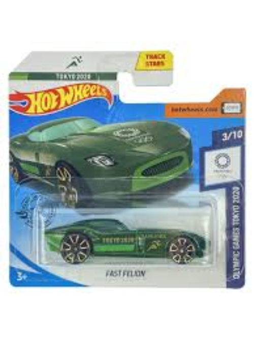 Hot Wheels Olympic Games Tokyo 2020 - Fast Felion 2020 203/250 (3+) Green Preowned