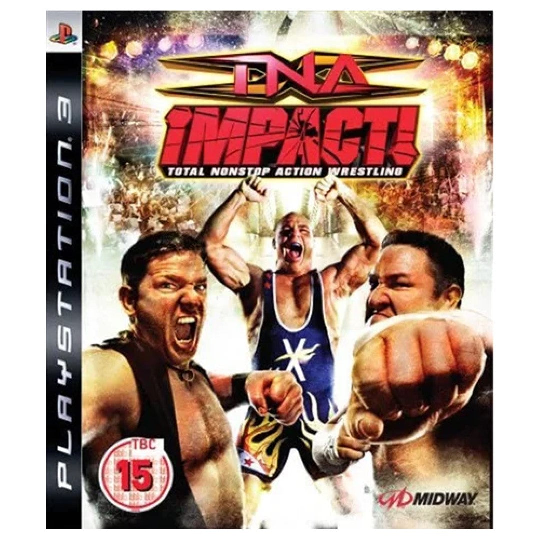 PS3 - TNA Impact! Total Nonstop Action Wrestling (15) Preowned