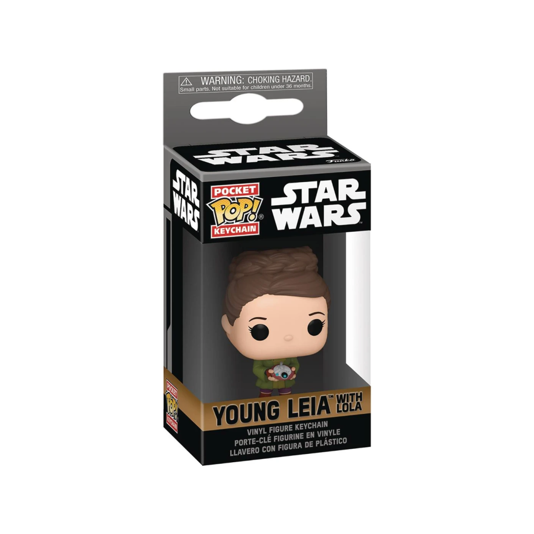 Pocket Pop! - Young Leia With Lola Keychain Preowned