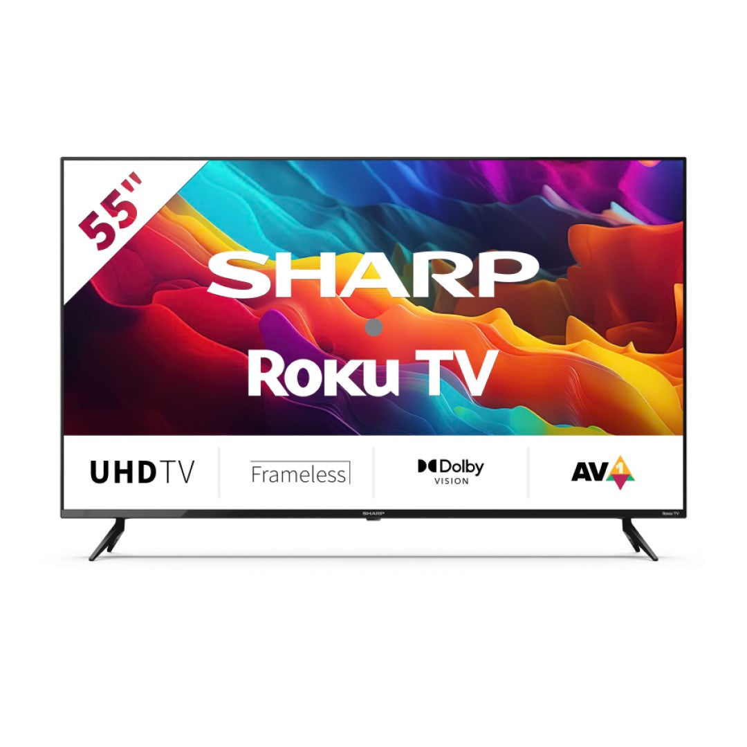 Sharp 55FJ2E 55" 4K Ultra HD LED TV Smart Grade B Preowned Collection Only