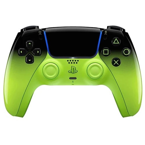 Playstation 5 Official DualSense Controller Remix Green Grade A Preowned