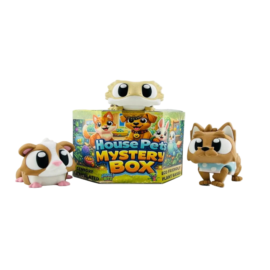 Jiggly Bitz - House Pets Mystery Box (3+) Sealed