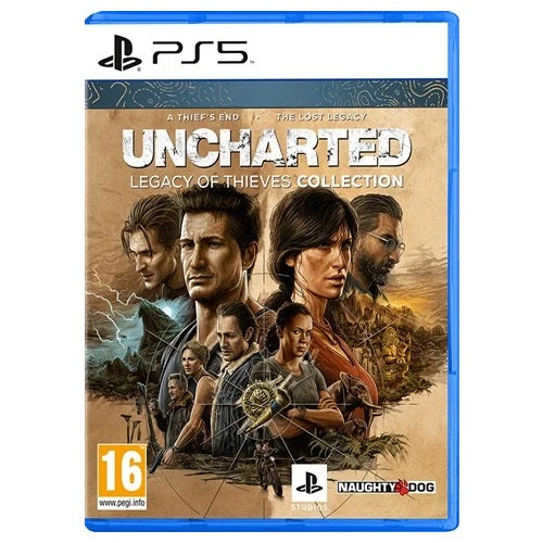 PS5 - Uncharted Legacy Of Thieves Collection (16) Preowned