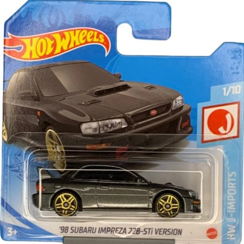 Hot Wheels - HW J-Imports 1/10 '98 Subaru Impreza 22B-STi Version (3+) Preowned