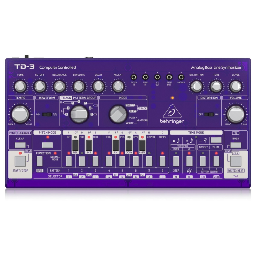 Behringer TD-3-GP Analog Bass Line Synthesizer Grade B Preowned