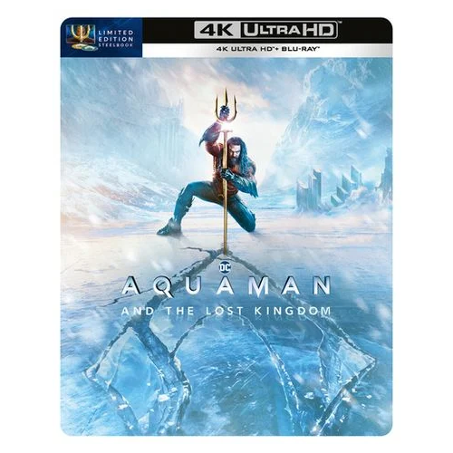 4K - Aquaman and the Lost Kingdom (12) 2023 4k UHD+BR Steelbook Ed. Preowned