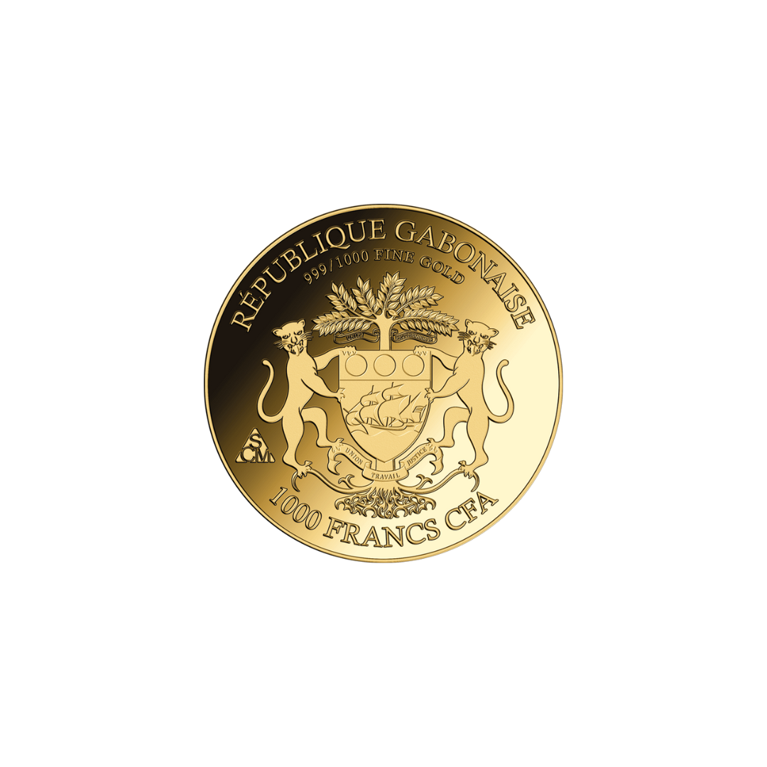 Wombat Coin Card - Gold Gift