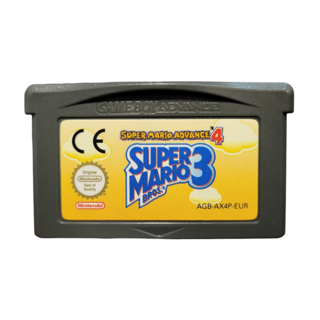 GameBoy Advance - Super Mario Advance 4 With Super Mario Bros 3 (3) Unboxed Preowned