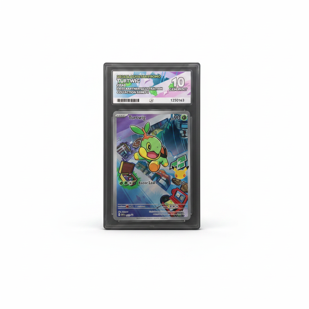 2026 Black Star Promo Turtwig First Partner Illustration 040 ACE GEM Mint 10 Preowned