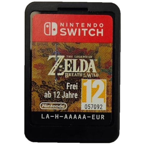 Switch - The Legend Of Zelda Breath Of The Wild (12) Unboxed Preowned