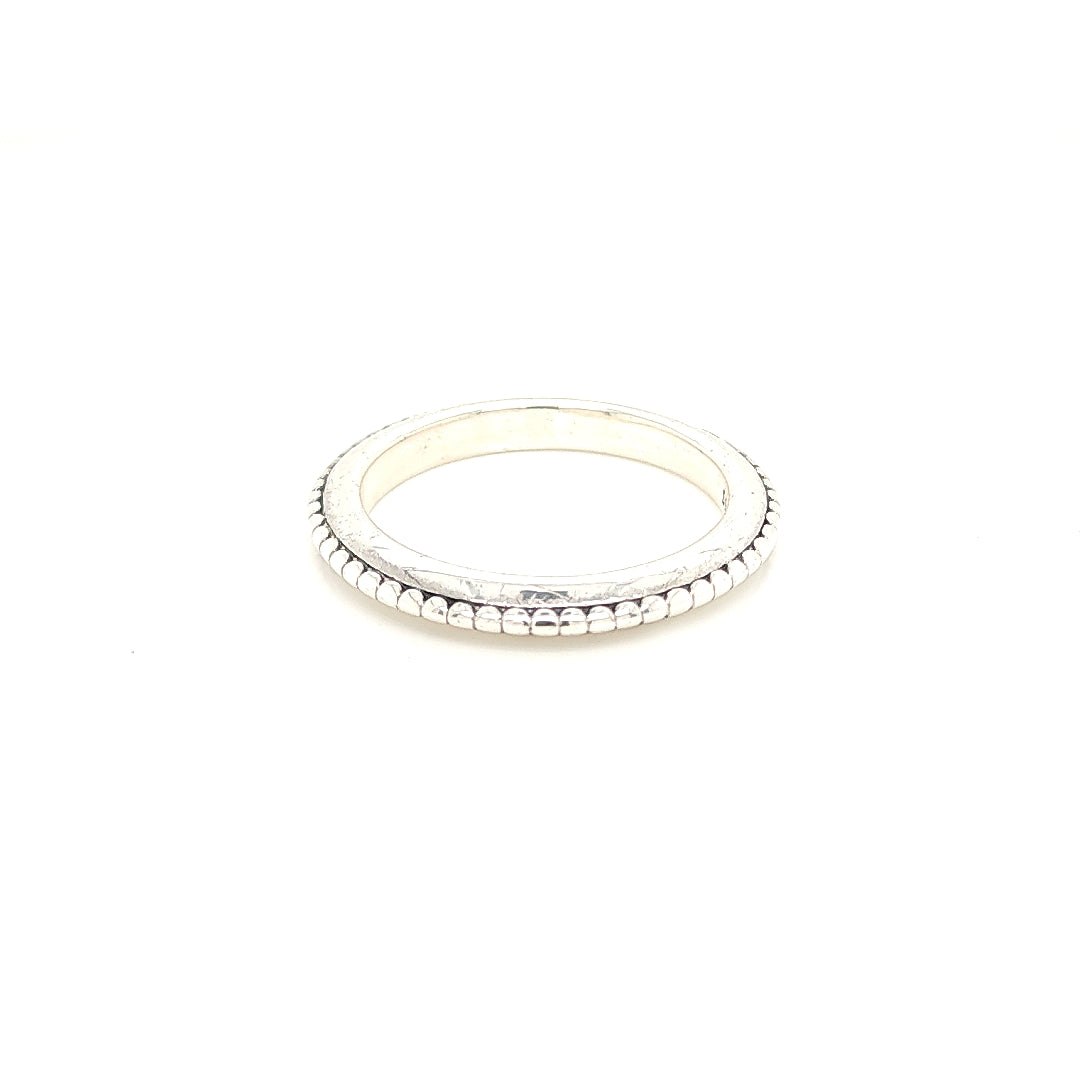 Pandora - 925 Silver Millring Approx 4.5g Preowned