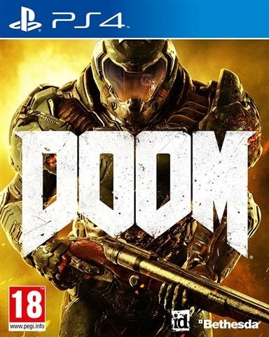 PS4 - Doom (2016) (18) Preowned
