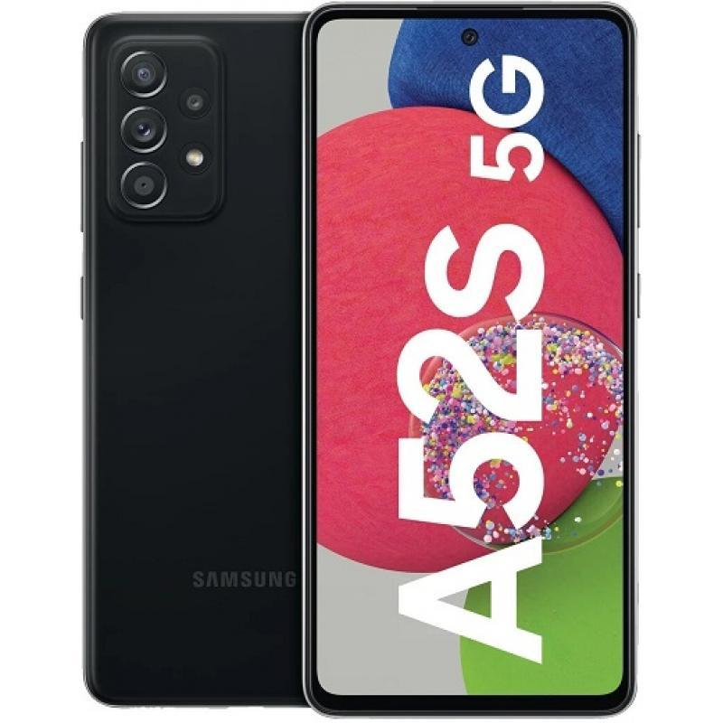 Samsung Galaxy A52S 5G 128GB Dual Sim Unlocked Aweosme Black Grade B Preowned