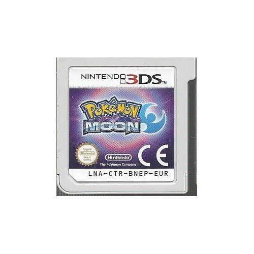 3DS - Pokemon Moon (7) Unboxed Preowned
