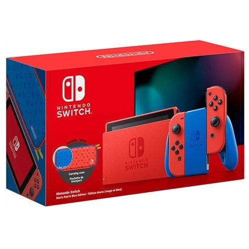 Nintendo Switch 32GB Mario Red & Blue Edition Console Discounted Preowned