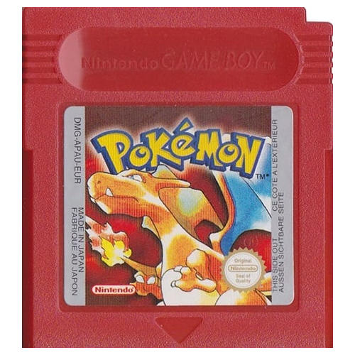Game Boy - Pokemon: Red Version (7) Unboxed Preowned