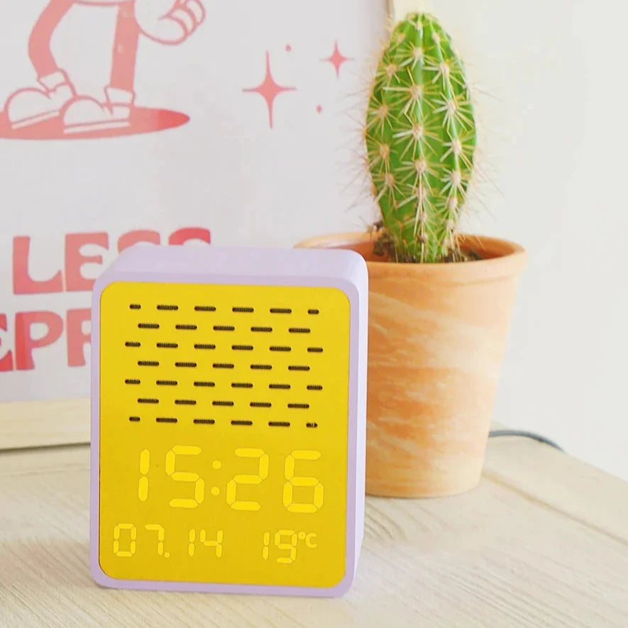 Steepletone RISE PLAY Bluetooth Speaker & Alarm Clock