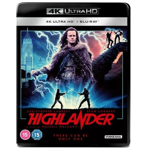 4K Blu-Ray - Highlander (15) Preowned
