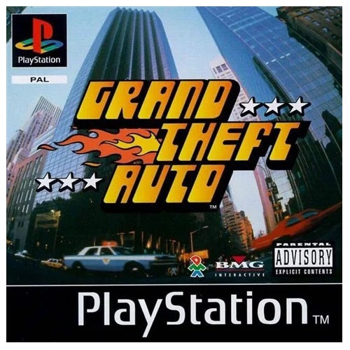 PS1 - Grand Theft Auto Boxed With Manual (18) Preowned