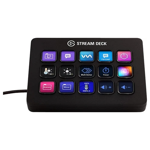 Elgato Stream Deck MK.2 Controller Black Grade B Preowned