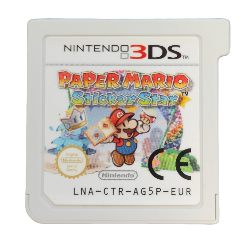 3DS - Paper Mario Sticker Star (3) Unboxed Preowned