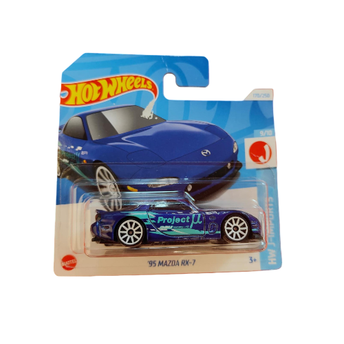 Hot Wheels - HW J-Imports 170/250 '95 Mazda RX-7 (3+) Preowned