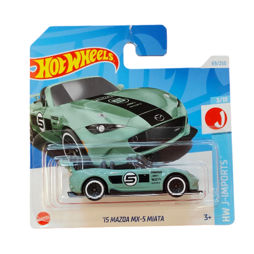 Hot Wheels - 15 Mazda MX-5 MIATA J-Imports 69/250 Preowned