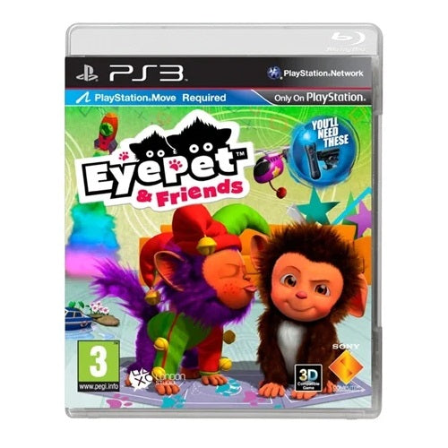 PS3 - Eyepet & Friends (3) Preowned