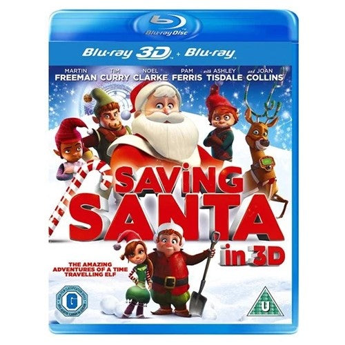 Blu-Ray - Saving Santa 3D (U) Preowned