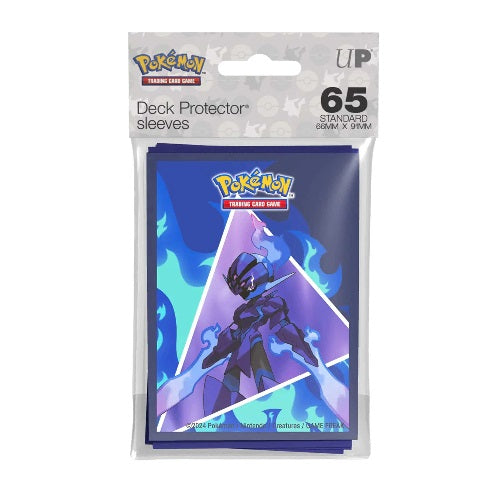 Pokémon Armarouge & Ceruledge - Ceruledge 65ct Deck Protector Sleeves (Blue Flames)