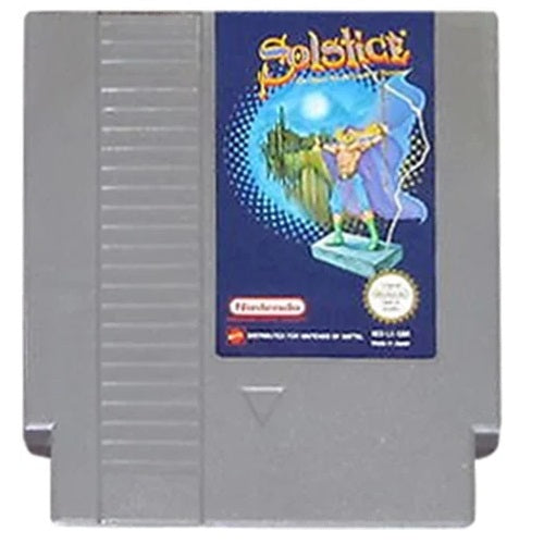 NES - Solstice The Quest For The Staff Of Demnos Unboxed Preowned