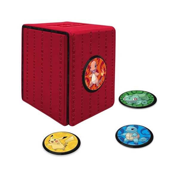 Pokémon Alcove Click Deck Box - Kanto (Red)