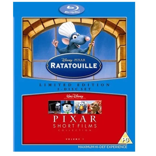 Blu-Ray Boxset - Ratatouille & Pixar Shorts (PG) Preowned