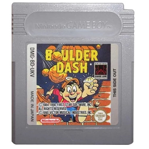 Game Boy - Boulder Dash Unboxed Preowned