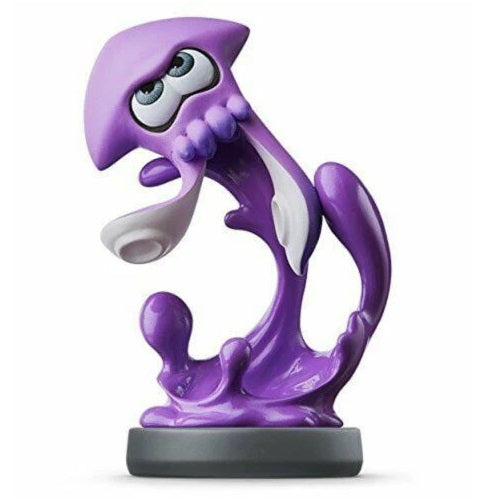 Nintendo Amiibo Splatoon 2 Squid (Neon Purple) Figure Preowned