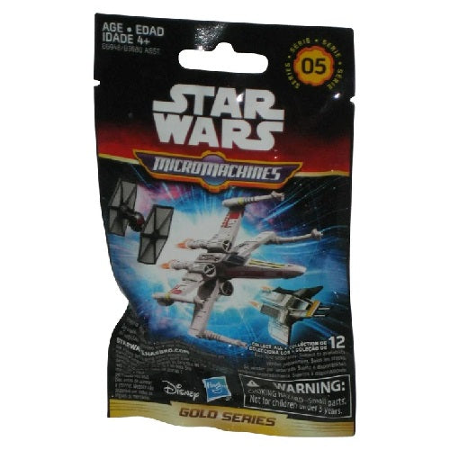 Star Wars Micro Machines Series 5 Gold Blind Bag Preowned