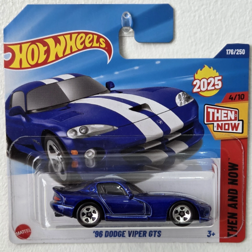 Hot Wheels - Then And Now 176/250 '96 Dodge Viper GTS (3+) Preowned