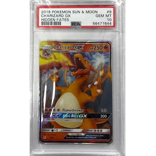 2019 Pokemon Sun & Moon Charizard GX 06/68 PSA 10 (Gem Mint) Preowned