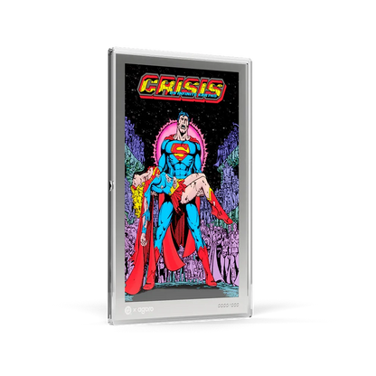 Superman - Crisis on Infinite Earths - Death of Supergirl with chase 1oz Silver Foil