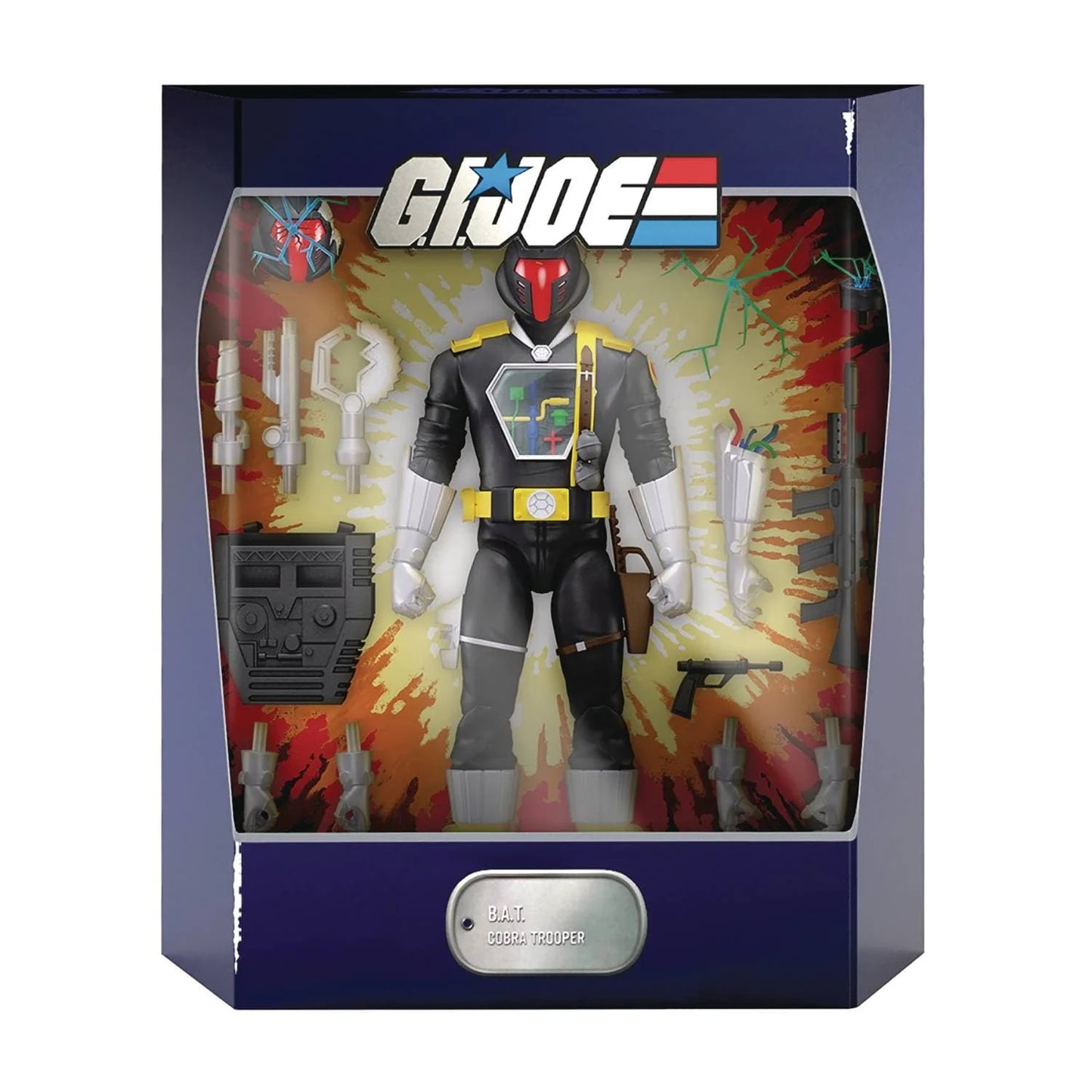 Super 7 - G.I Joe Ultimates B.A.T Action Figure (14+) Sealed Preowned