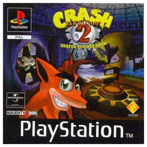 PS - Carsh Bandicoot 2 Cortex Strikes Back (3+) Preowned
